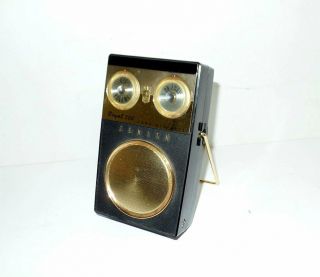 Zenith Royal 500 Long Distance Transistor Vintage Radio 50’s