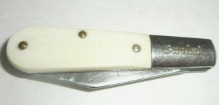 Vintage Colonial Barlow Usa Pocket Knife Colonial Barlow Knife