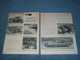 1959 Cadillac Eldorado Brougham Vintage Drivers Report Article