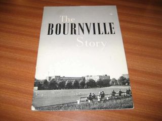 The Bournville Story Cadbury Vintage Booklet Appears 1950 