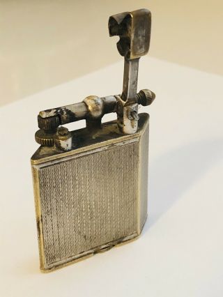 Old Vintage Dunhill Parker Beacon Trench Style Cigarette Lighter No 790474