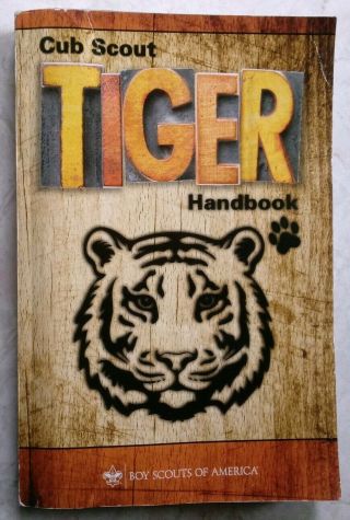 Cub Scout Tiger Handbook Boy Scouts Of America Paperback 2015 Printing