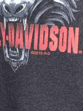 Harley Davidson Fort Bragg Fayetteville N.  C.  2019 Black Large T Shirt 3
