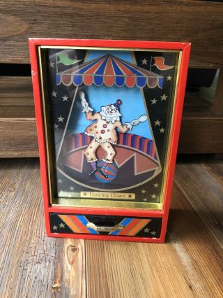 Vintage Otagiri Dancing Clown Musical Box 1970 