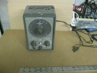 Vintage Eico Model 955 In Circuit Capacitor Tester Powers Up