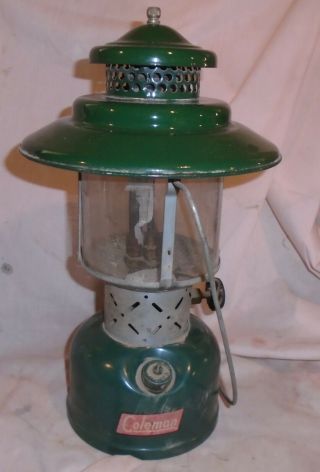 Vintage 1956 Coleman 228e Gas Lantern
