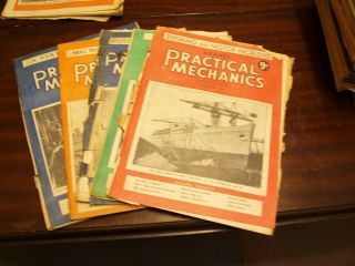 Practical Mechanics Magazines 1947 6 Months