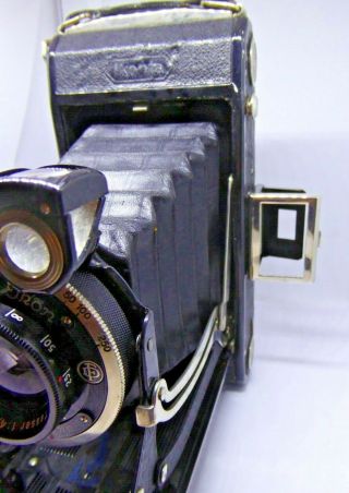 Vintage Zeiss Ikon 520/15 Folding Film Camera with Carl Zeiss Jena Tessar Lens 3