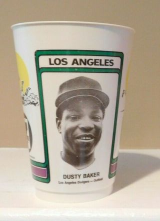 Dusty Baker Los Angeles Dodgers 1978 7 - 11 Slurpee Cup