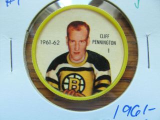 1961 - 62 Shirriff/Salada Hockey Coins 2