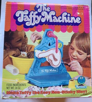 Rare Vintage Kenner Taffy Machine Toy 1975