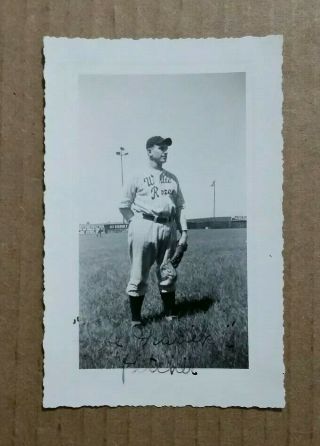 Joe Narieka,  York White Roses Baseball Player,  York,  Pa. ,  Vintage Photo,  Sept.  1943