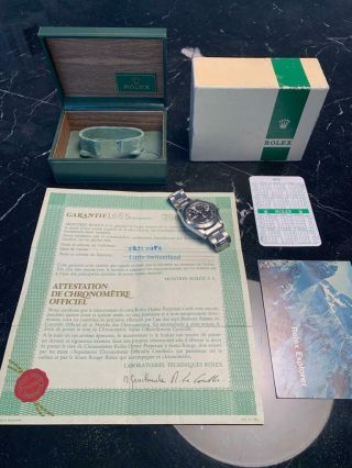 Rolex Vintage 1655 1972 explorer II Box and Papers 3