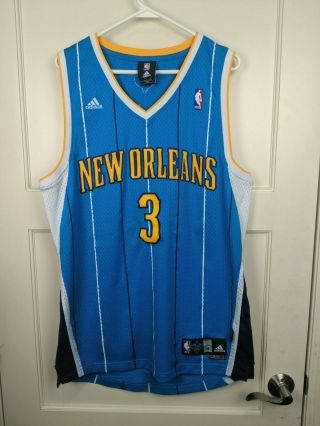 Adidas Chris Paul Orleans Hornets 3 Jersey Sewn Nba Adult Size: M