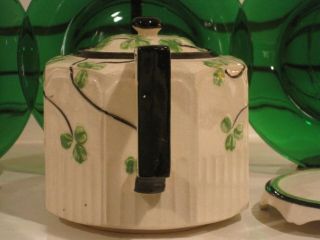 Vintage Ceramic Tea Pot & Stand,  marked ' Made in Japan ' 3