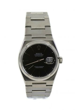 Rolex Datejust Oysterquartz Stainless Steel Watch 17000