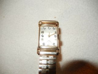 Vintage Mens Bulova L1 10k Gf Watch