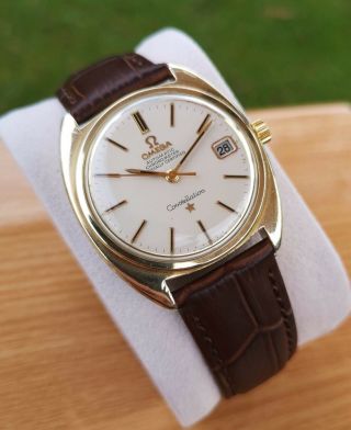 Vintage Omega Constellation Automatic 14ct Watch,  Fully Serviced,  564