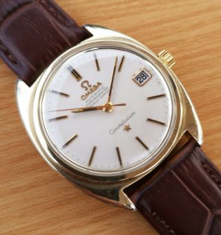 Vintage Omega Constellation Automatic 14ct Watch,  Fully Serviced,  564 3