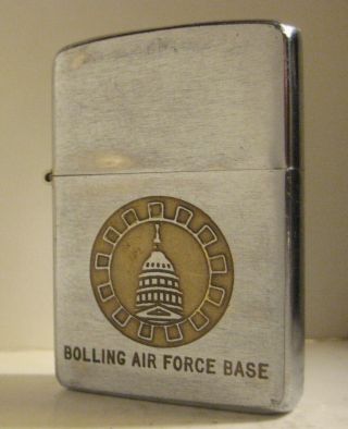 1961 Usaf Zippo Bolling Air Force Base Washington Dc