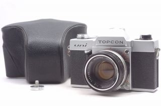 @ Ship In 24 Hours @ As - Is @ Vintage Topcon Uni 35mm Slr Film Camera From Japan