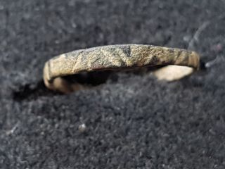 Little Viking Ring Uncleaned Found In York England L41q