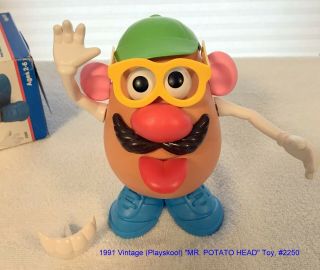 1991 Vintage (playskool) " Mr.  Potato Head " Toy,  2250