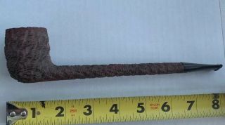 Vintage Jceberg Hand Carved Briar Wood Pipe.  Smoking Dwarf - 800 - Made In Italy