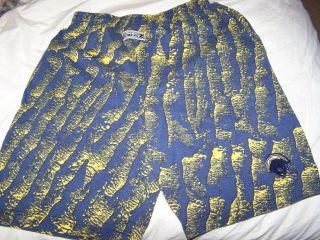 San Diego Chargers Vintage Zubaz Shorts Mens Large 80s 90s Zebra Print
