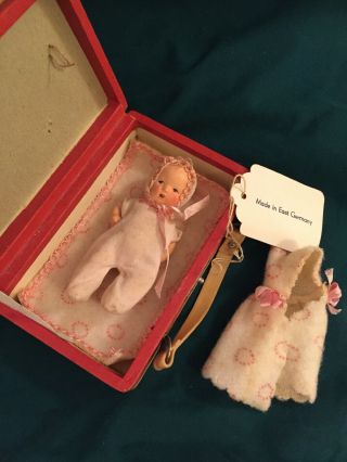 Vintage Bisque Baby Doll Made In East Germany