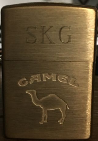 Camel Logo 1932 - 1992 60th Anniversary Zippo Lighter Unfired Nib