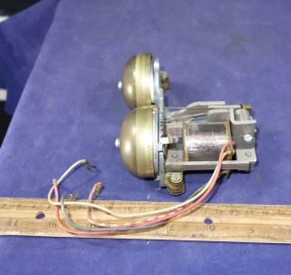 Vintage Western Electric C4a Double Bell Telephone Ringer Assembly For 500