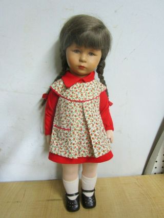 Darling Vintage Kathe Kruse Doll Estate Find 18 "