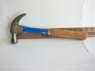 Vintage Bluegrass Belknap Fiberglass Claw Hammer Louisville Ky - Good Cond