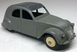Vintage Dinky Toys Made In France Gray Citroen 2cv