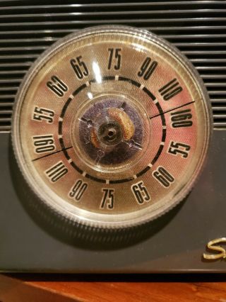 Vintage RARE Sears Roebuck Silvertone Portable Radio Model 3217 Military 2
