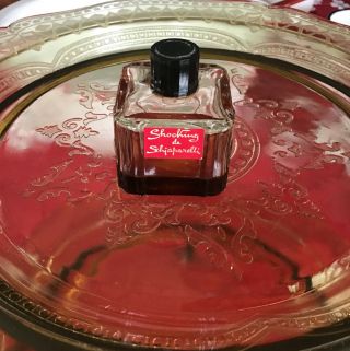 Vintage Collectible Shocking De Schiaparelli Woman’s Parfum Perfume Yummy