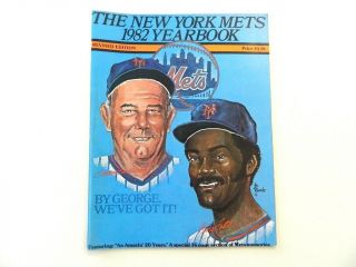 1982 York Mets Official Yearbook Revised Edition