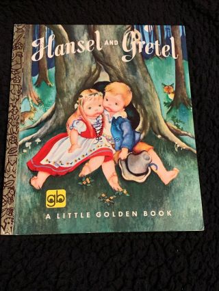 Hansel And Gretel A Little Golden Book Copyright 1954 Hardcover Hc Story