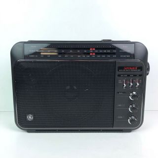 Ge Superadio Iii 7 - 2887a Am Fm General Electric Radio 3 Vintage Boombox