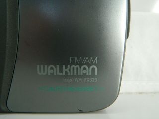 Sony Walkman Vintage WM - FX323 AM/FM Radio Cassette Player Auto Reverse MEGA BASS 2