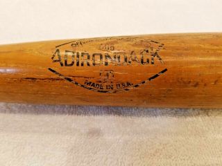 Vintage Adirondack Big Ridge Wood Baseball Bat 33 