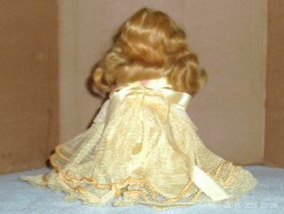 40 ' s vintage 5 1/2 in.  bisque Nancy Ann - story book girl doll 3