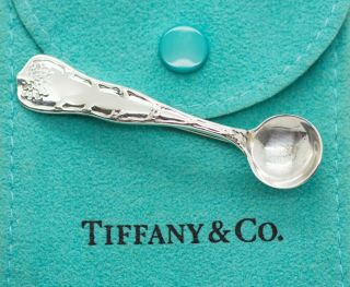 Vintage Tiffany & Co.  Sterling Silver Spoon Pin Brooch