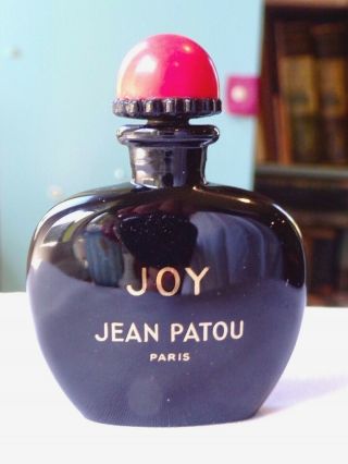 Vintage French Glass & Bakelite Joy Jean Patou.  25oz Perfume Bottle - 3 Days Shp