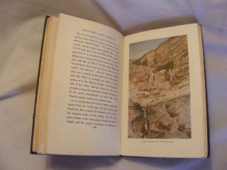 Out - of - Doors in the Holy Land (1908/1st Ed.  /Color Plates/Decorative) Van Dyke 3