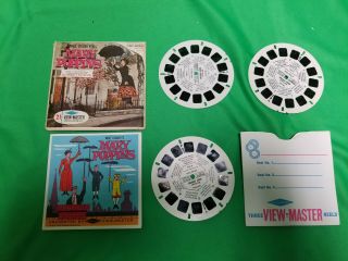 Vintage 1964 Sawyers View - Master Disney Mary Poppins B376 3 Reels 8b1