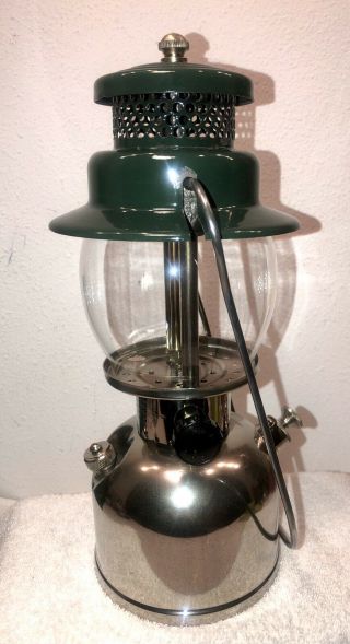 Vintage Coleman Model 242c Single Mantle Gas Lantern Dated 3/48 - Restored