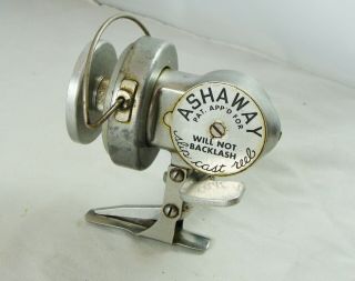 Unusual Old Vintage Otco Ashaway Slip Cast Spinning Reel - Ohio Tool Co.