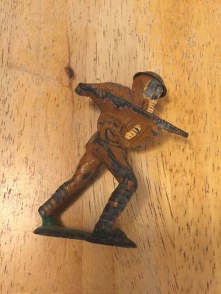 Vintage Manoil Barclay Metal Lead Toy Soldiers Figure Gas Mask 27